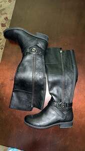 G by Guess Women's Haydin Black Knee High Riding Boots